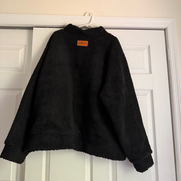 Parke fleece teddy mockneck NEW - Picture 6 of 7